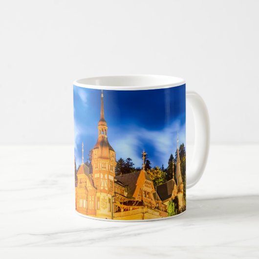 Peles Schloss Kaffeetasse (VorderseiteRechts)