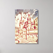 Peles Schloss Leinwanddruck (Vorderseite)