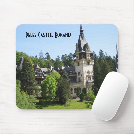 Peles Schloss, Rumänien Mousepad (Mit Mouse)