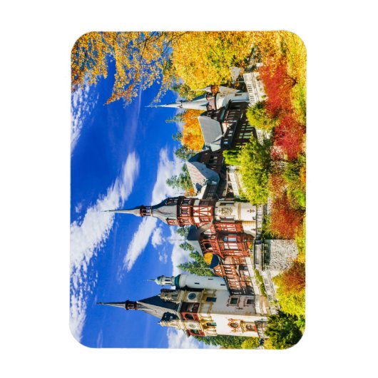 Peles Schloss Sinaia Magnet (Vertikal)
