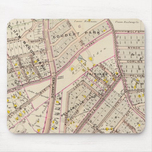Pelham City, New York Mousepad (Vorne)
