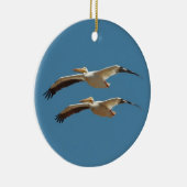 Pelican 2 keramik ornament (Rechts)