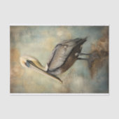 Pelican 3 Decoupage Paper Seidenpapier (Vorderseite)