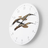 Pelican 4 große wanduhr (Winkel)