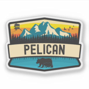Pelican, Alaska Aufkleber