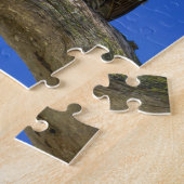 Pelican an einem Puzzle (Seite)