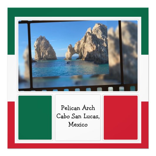 Pelican Arch, Cabo San Lucas Fotodruck (Vorne)