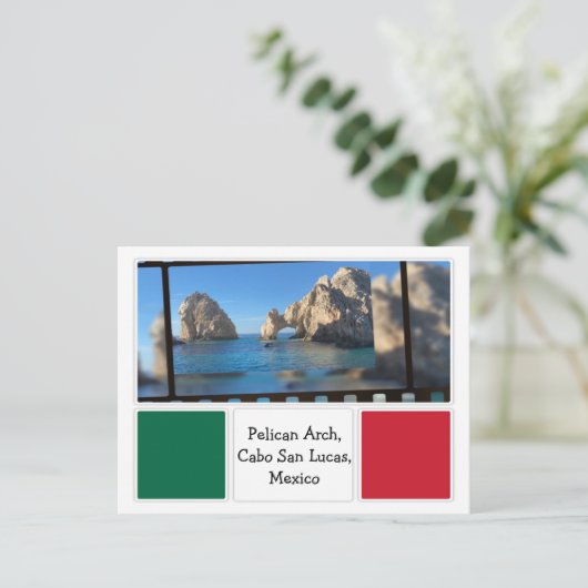 Pelican Arch, Cabo San Lucas Postkarte (Stehend Vorderseite)