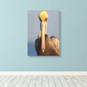 Pelican Attitude Leinwanddruck (Insitu (Holzboden))