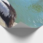 Pelican Back Chat, Packpapier (Ecke)