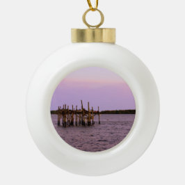 Pelican Bar Keramik Kugel-Ornament
