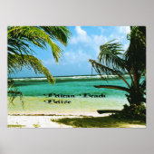Pelican Beach Belize Poster (Vorne)