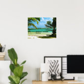 Pelican Beach Belize Poster (Heimbüro)