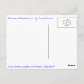 Pelican Beach Bums Postkarte (Rückseite)