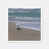 Pelican Beach Friends Serviette (Vorderseite)