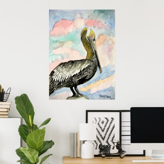 pelican_bird_2 poster (Heimbüro)