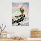 pelican_bird_2 poster (Küche)