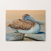 Pelican Bird Florida. Puzzle (Horizontal)