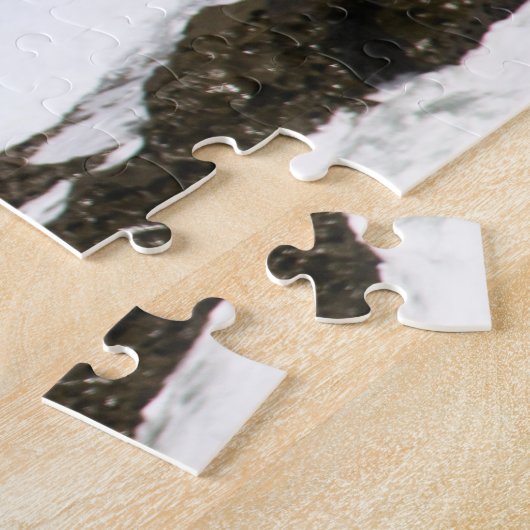 Pelican Bird Flying Pacific Ocean Rocks Puzzle (Seite)