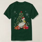 Pelican Bird Lover Xmas Pelican Weihnachtsbaum T-Shirt (Design vorne)