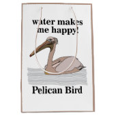 Pelican Bird Mittlere Geschenktüte (Vorderseite)