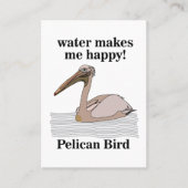 Pelican Bird Visitenkarte (Vorderseite)