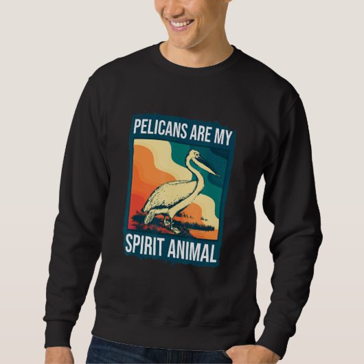 Pelican Bird Watcher Sweatshirt (Vorderseite)