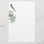 Pelican Birds Wildtiere Briefpapier (Vorderseite)