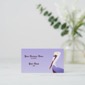 Pelican Business Card Visitenkarte (Stehend Vorderseite)