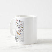 Pelican & Butterfisch Kaffeetasse (Vorderseite Links)