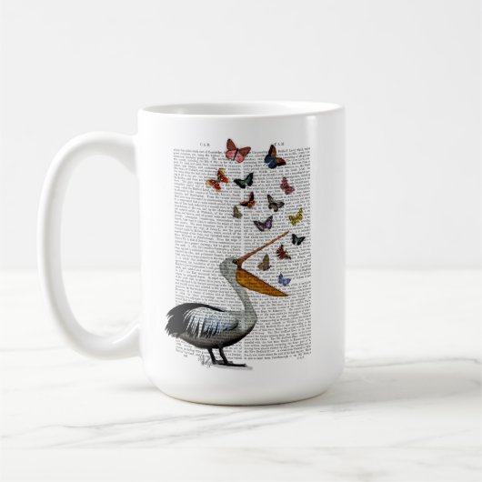 Pelican & Butterfisch Kaffeetasse (Links)