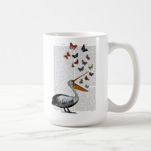 Pelican & Butterfisch Kaffeetasse (Rechts)