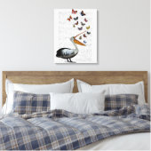 Pelican & Butterfisch Leinwanddruck (Insitu (Schlafzimmer))