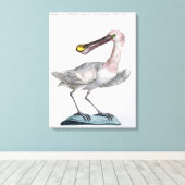Pelican, c.1767-76 (handfarbene Gravur) Leinwanddruck (Insitu (Holzboden))