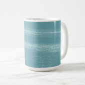 Pelican Couple Paddle auf Calm Aqua Water Kaffeetasse (VorderseiteRechts)