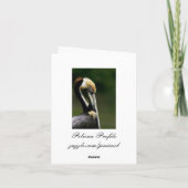 Pelican - Dankeschön Card Dankeskarte (Rückseite)