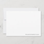 Pelican Dankeschön Karte (Rückseite)