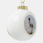 Pelican Days Keramik Kugel-Ornament (Links)