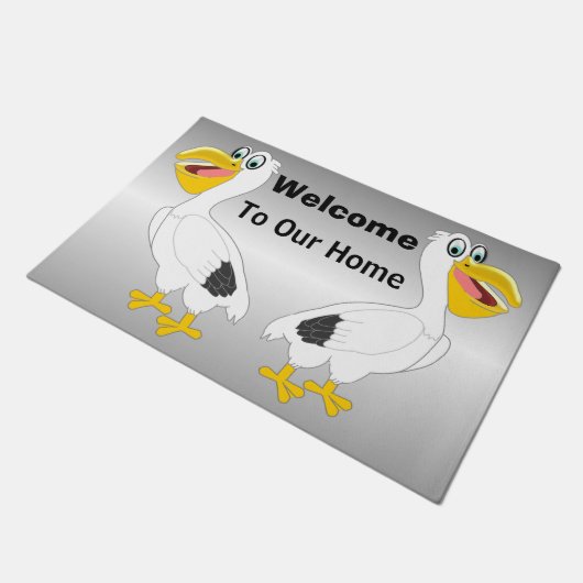 Pelican Design Fußmatte (Schrägansicht)