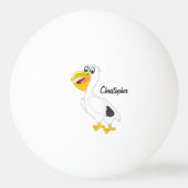 Pelican Design Tischtennisball (Vorderseite)