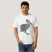 Pelican Distressed Print - Vintag Pelican T-Shirt (Vorne ganz)