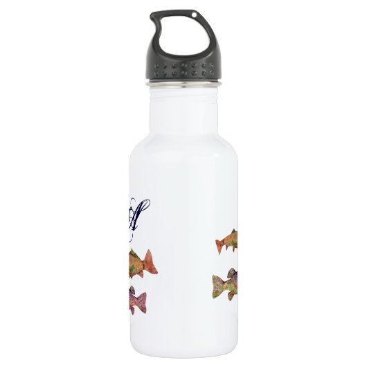 PELICAN FISCHERMONOGRAM TRINKFLASCHE (Rückseite)