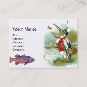 PELICAN FISCHERMONOGRAM, White Pearl Visitenkarte
