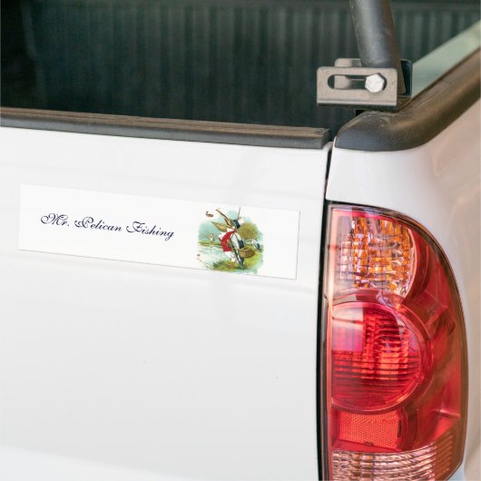 PELICAN FISHING AUTOAUFKLEBER (Auf Lkw)