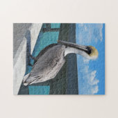 Pelican Florida Keys Bridge Jigsaw Puzzle (Horizontal)