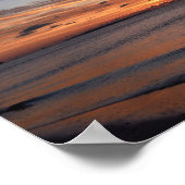 Pelican Flying at Sunrise, Dauphin Island, Alabama Poster (Ecke)