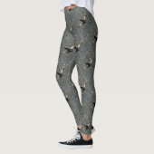 Pelican Flying Over Shimmering Lake Bafa Leggings (Links)