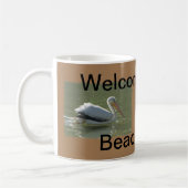 Pelican Foto Coastal Bird Summer Beach House Kaffeetasse (Links)
