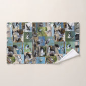 Pelican Foto Collage, Badhandtuch Set (Handtuch)