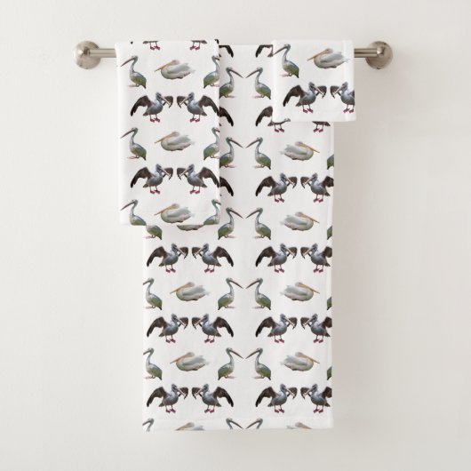 Pelican Frenzy Badewanne Handtuch Set (Insitu)